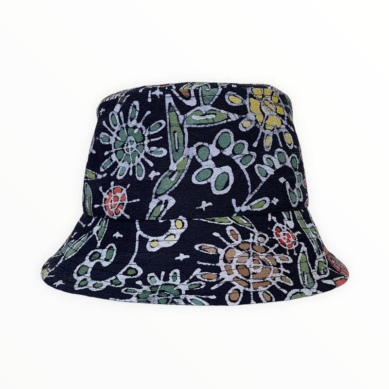 KIMONO HAT | Kimono Remake, Unique Bucket Hats | Keiko Tagai