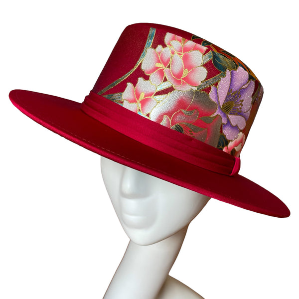 KIMONO HAT | Reborn Kimono, Elegant Hat | Keiko Tagai