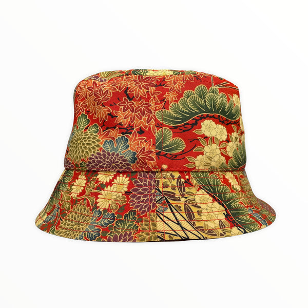 Bucket Hat | Japanese Kimono Upcycled | KIMONO HAT | Keiko Tagai