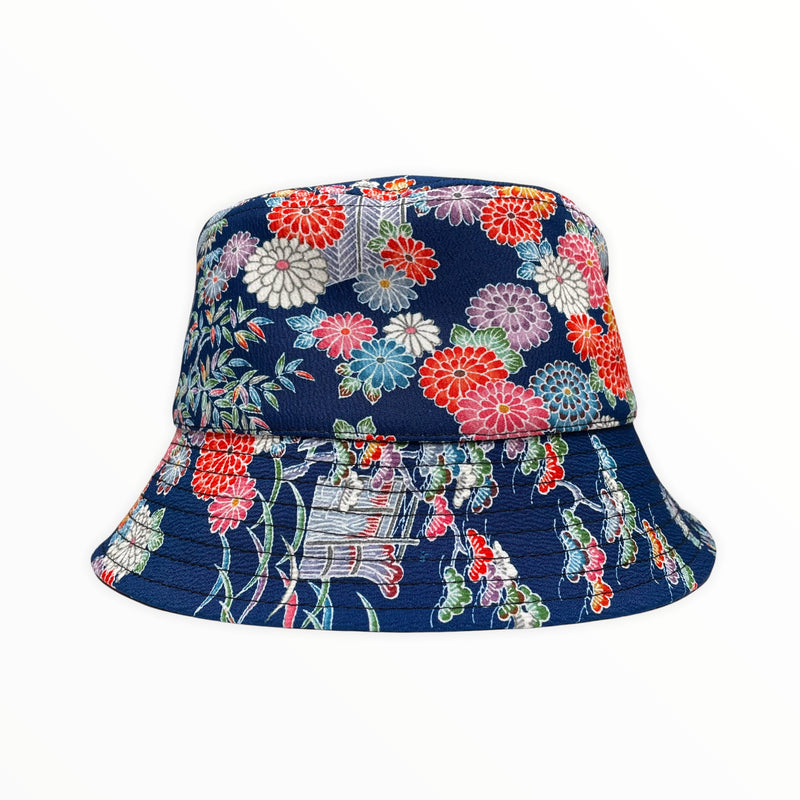 Bucket Hat | Japanese Kimono Upcycled | KIMONO HAT | Keiko Tagai