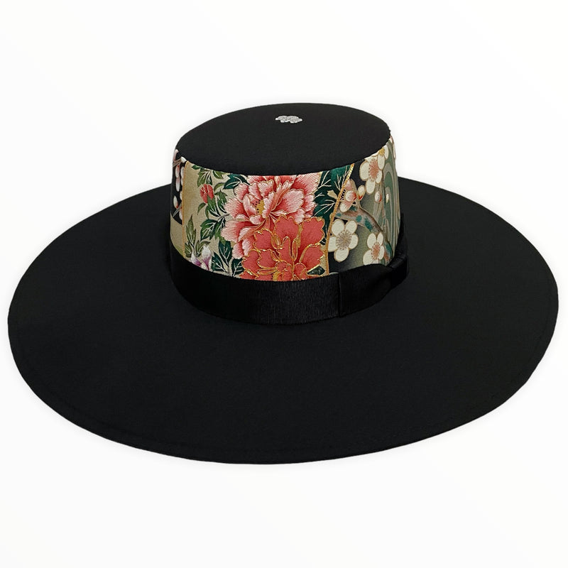 KIMONO HAT | Japanese Kimono Upcycled, Women's Hat | Keiko Tagai