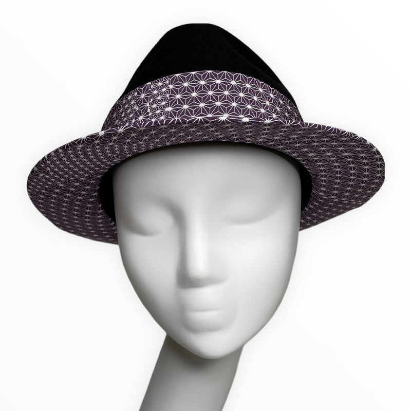 KIMONO HAT | 着物リメイク 中折れハット ウール帽子 | Keiko Tagai