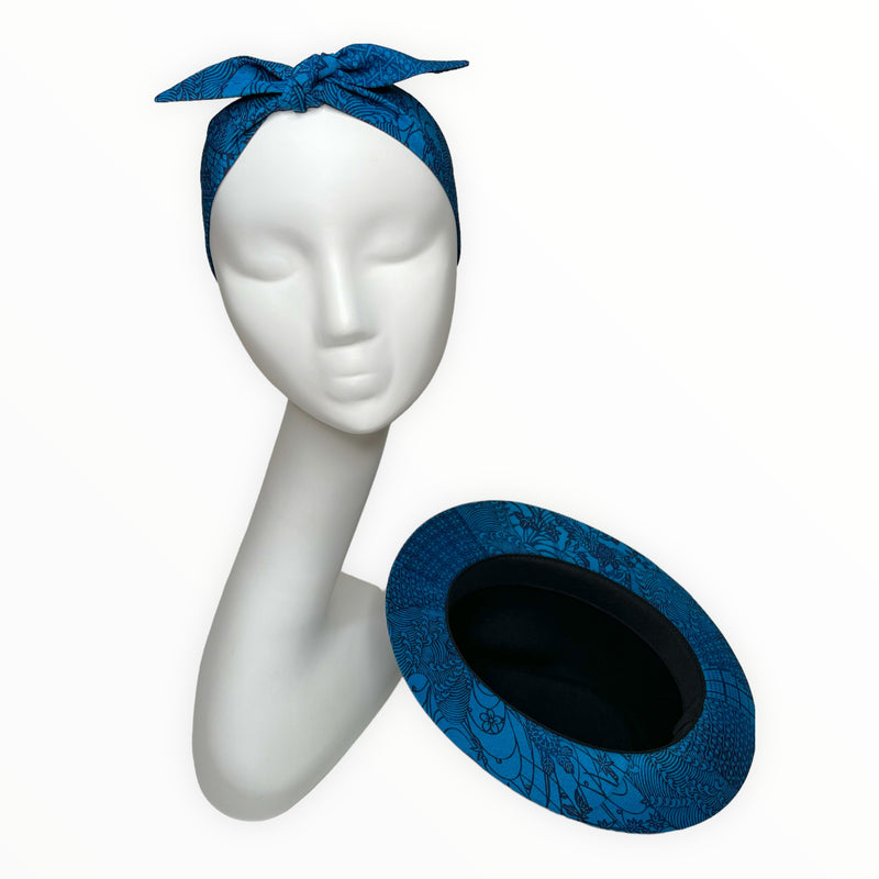 WabiSabi Hat | 中折れハット 着物リメイク マルチWAY帽子 | Keiko Tagai