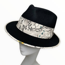 KIMONO HAT | 中折れハット ウールフェルト 帽子 | Keiko Tagai