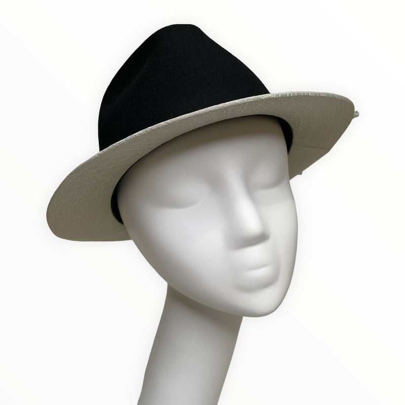 KIMONO HAT | 着物アップサイクル 中折れウールハット | Keiko Tagai
