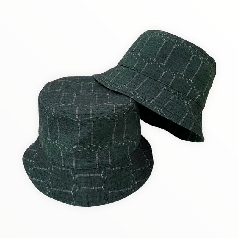 KIMONO HAT | 紬バケットハット 着物リメイク帽子 | ケイコタガイ