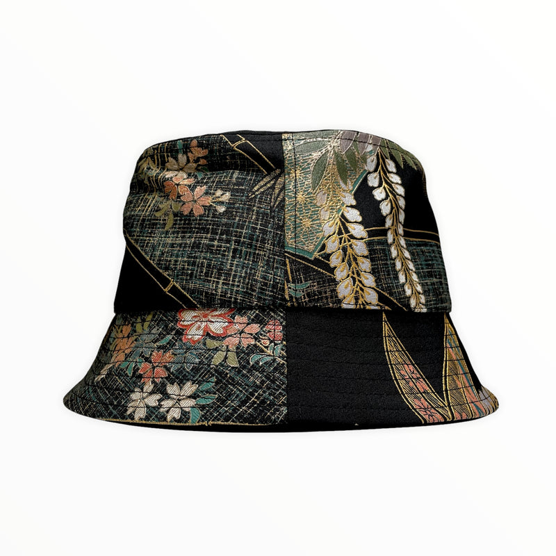 Stylish Bucket Hat | Kimono Upcycled | Keiko Tagai