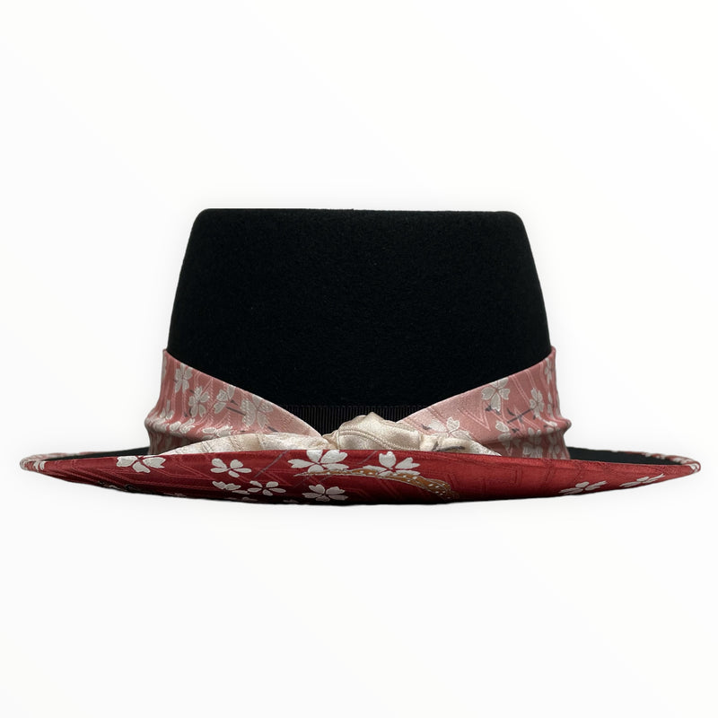 KIMONO HAT | 中折れハット 着物リメイクマルチWAY 和洋折衷帽子 | Keiko Tagai