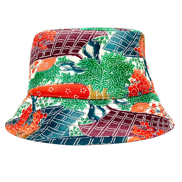 KIMONO HAT | キモノバケットハット | 着物リメイク帽子 | Keiko Tagai
