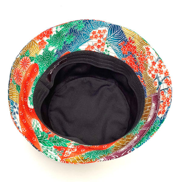 KIMONO HAT | Bucket Hat | Japanese Kimono Upcycled | Keiko Tagai