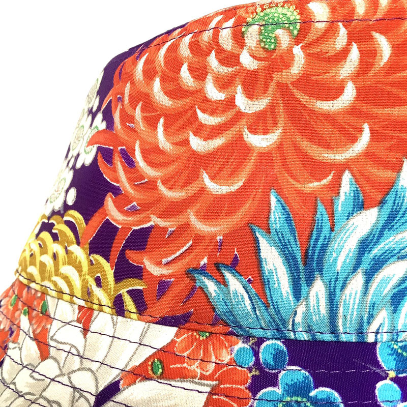 KIMONO HAT | Japanese Kimono Upcycled | Bucket Hats | Keiko Tagai