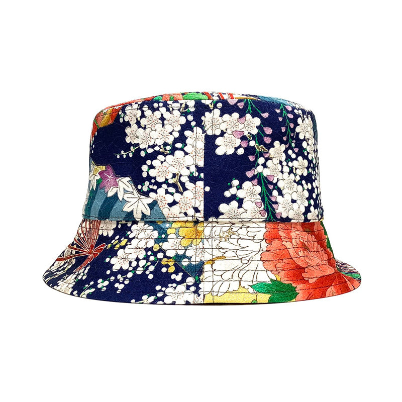 KIMONO HAT | バケットハット | 着物アップサイクル帽子 | Keiko Tagai