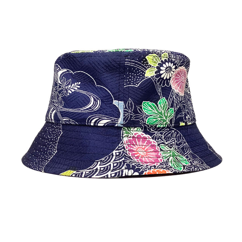 バケットハット | KIMONO HAT | 着物リメイク帽子 | Keiko Tagai